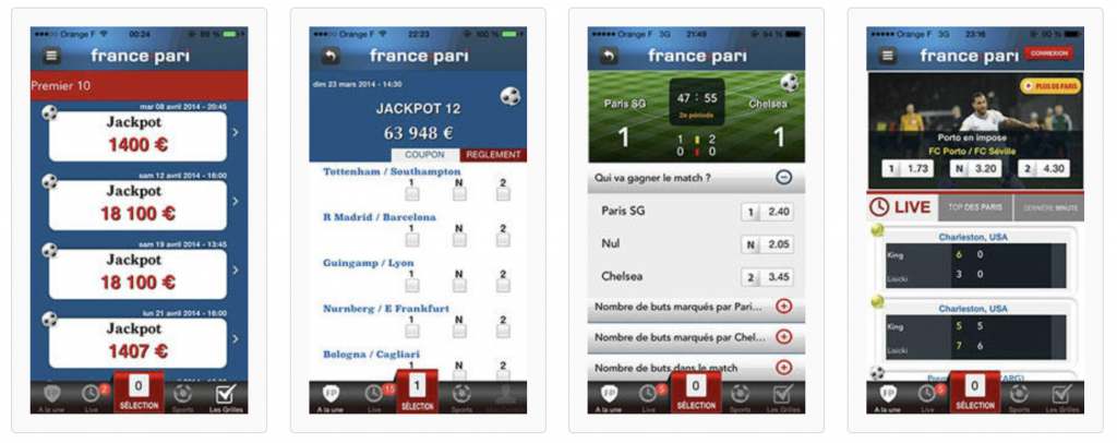 France Pari app