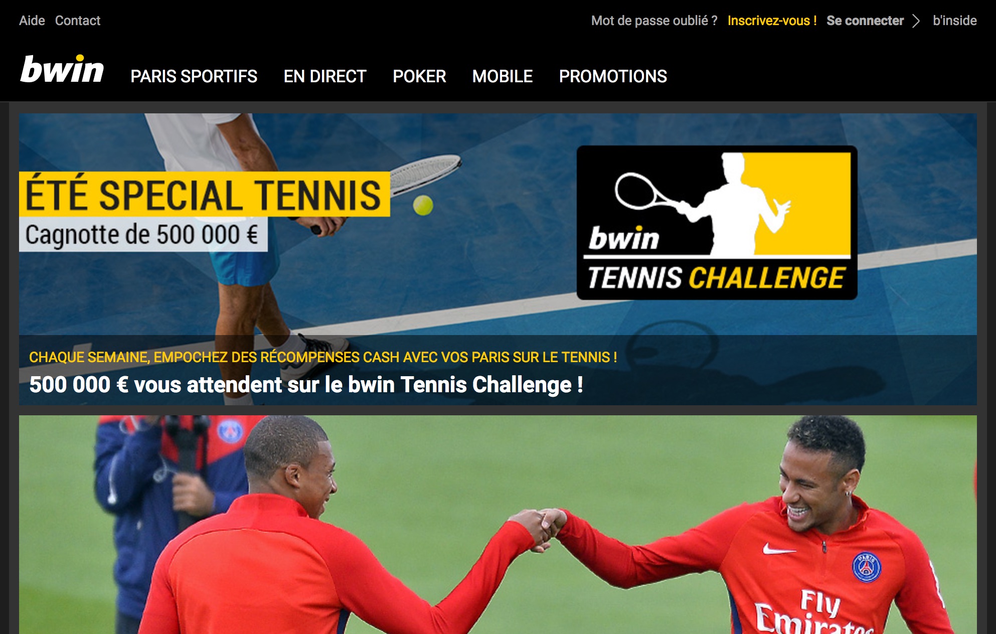 créer compte bwin