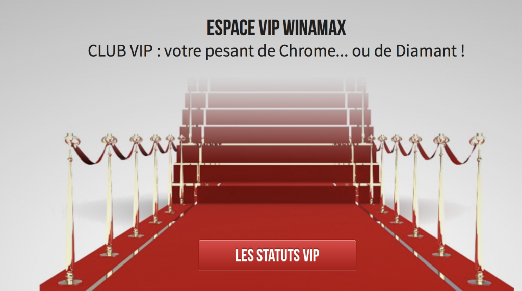 espace vip Winamax