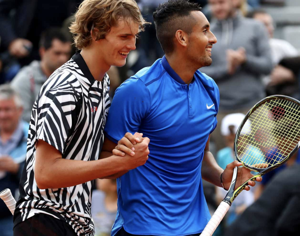 zverev kyrgios